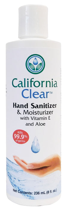 California Clear Hand Sanitizer Lotion - 8 oz California Clear Hand Sanitizer Lotion  