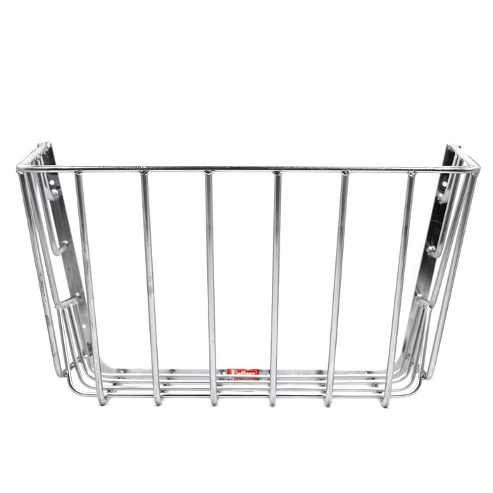 Wall Mount Metal Hay Rack for Horses - IA1B - Silver - 31" x 20" x 16" - 1