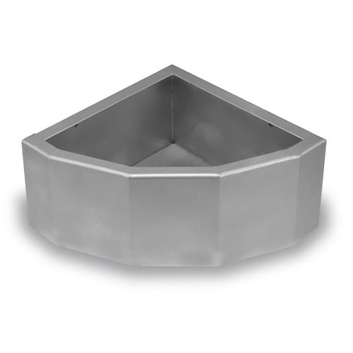 Wall - Mount Plastic Corner Horse Feeder – Efficient, Low - Waste Horse Feed Trough - GAUE7 - 1