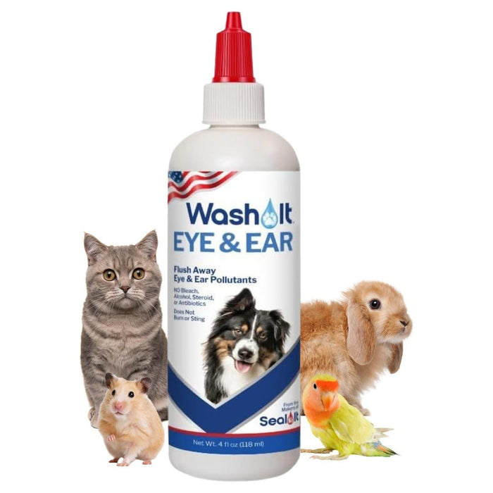 Wash It Eye & Ear Wash, 4 oz - SIAC - 4oz (118 ML) - 6