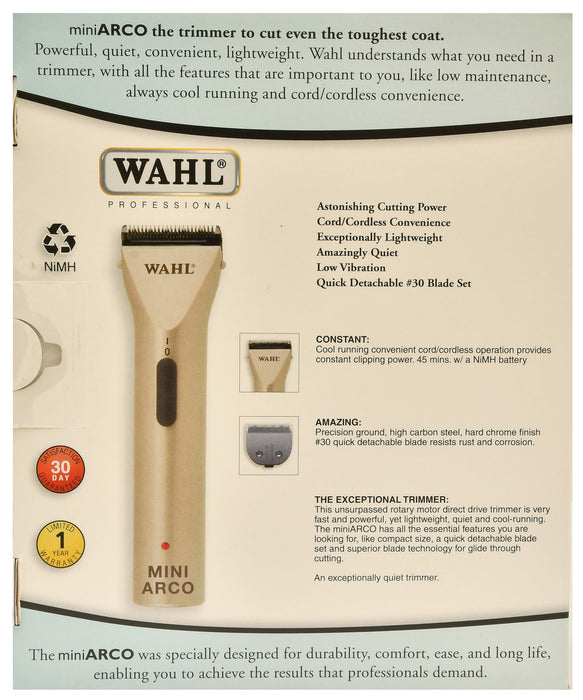 Wahl Mini Arco Trimmer (& Replacement Blades) - Mini Arco Trimmer  