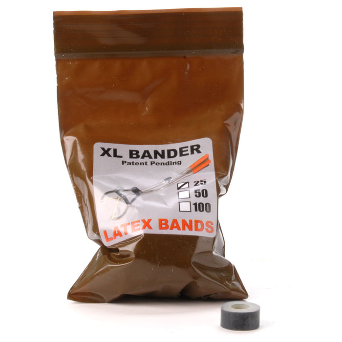 XL Bander Castrator (bands sold separately) - XL Bander Castrator Replacement Rings, 25 Pack  