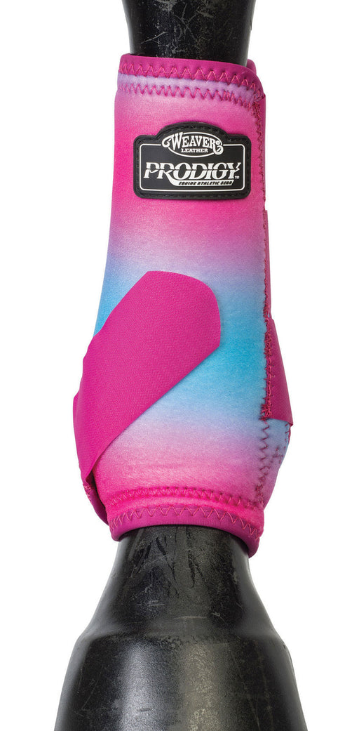 Weaver Prodigy Patterned Athletic Boots, Large - Pink/Blue Ombre  