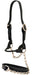 Classic Rounded Cattle Show Halter, Medium - Black  