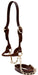 Classic Rounded Cattle Show Halter, Medium - Brown  