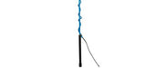 Weaver Leather Lunge Whip with Rubber Handle - Hurricane Blue  