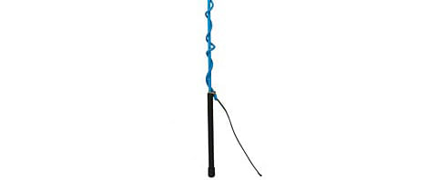 Weaver Leather Lunge Whip with Rubber Handle - Hurricane Blue  