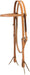 Weather Turquoise Cross Skirting Leather Browband Horse Headstall - Jeffers - Horse Supplies > Horse Tack > Bridles & Headstalls