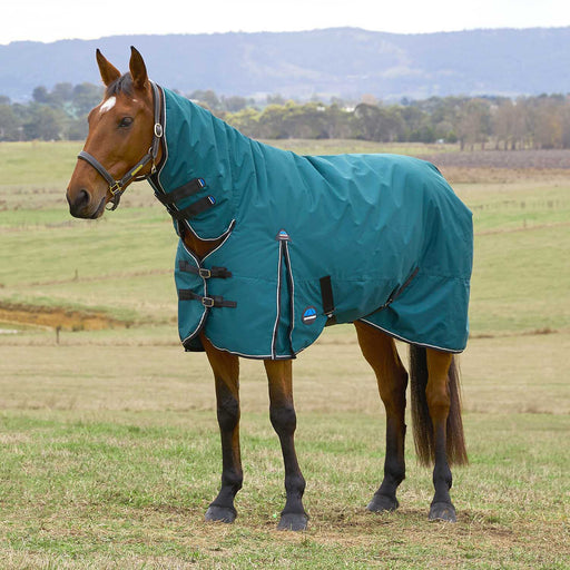 WeatherBeeta ComFiTec Classic Combo Neck Heavyweight Turnout Blanket for Horses, 360g – Waterproof, Breathable & Full Coverage - Jeffers - Horse Supplies > Horse Blankets & Sheets