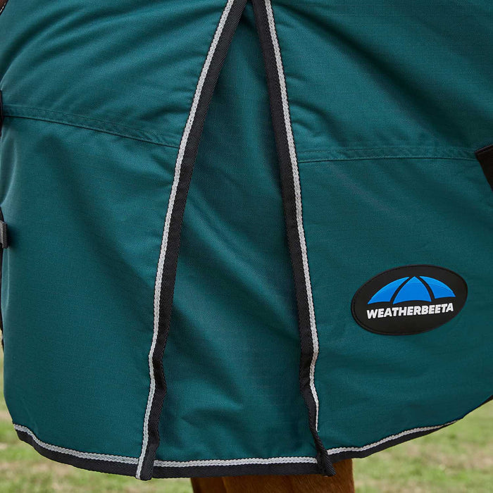 WeatherBeeta ComFiTec Classic Standard Neck Medium - Weight Turnout Blanket for Horses, 220g – Waterproof, Breathable & Durable - Jeffers - Horse Supplies > Horse Blankets & Sheets