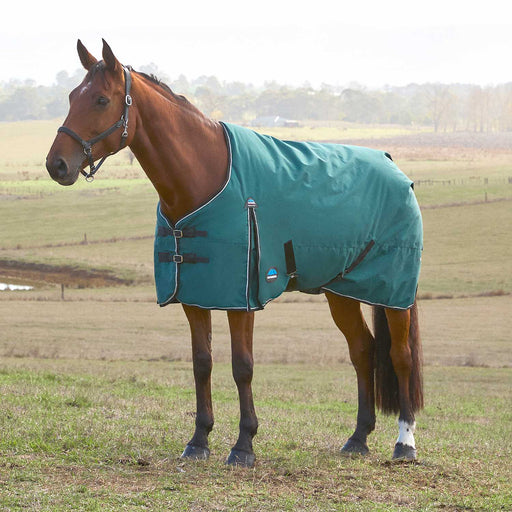 WeatherBeeta ComFiTec Classic Standard Neck Medium - Weight Turnout Blanket for Horses, 220g – Waterproof, Breathable & Durable - Jeffers - Horse Supplies > Horse Blankets & Sheets