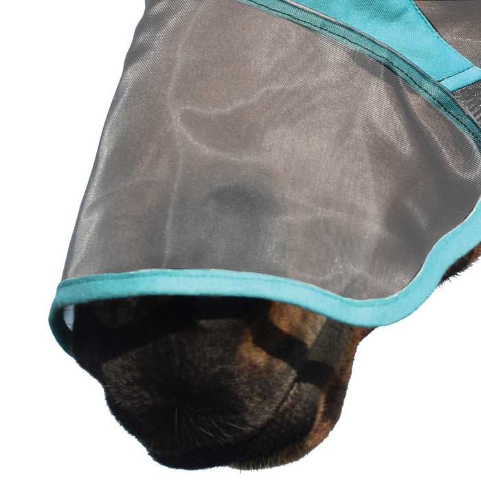 Weatherbeeta ComFITec Deluxe Fine Mesh Horse Fly Mask with Ears & Nose - KO1P6 - Full - 4