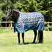WeatherBeeta ComFiTec Essential 1200D Medium Weight Standard Neck Turnout Blanket for Horses - 0V6C7 - Sedona Star - 66" - 2