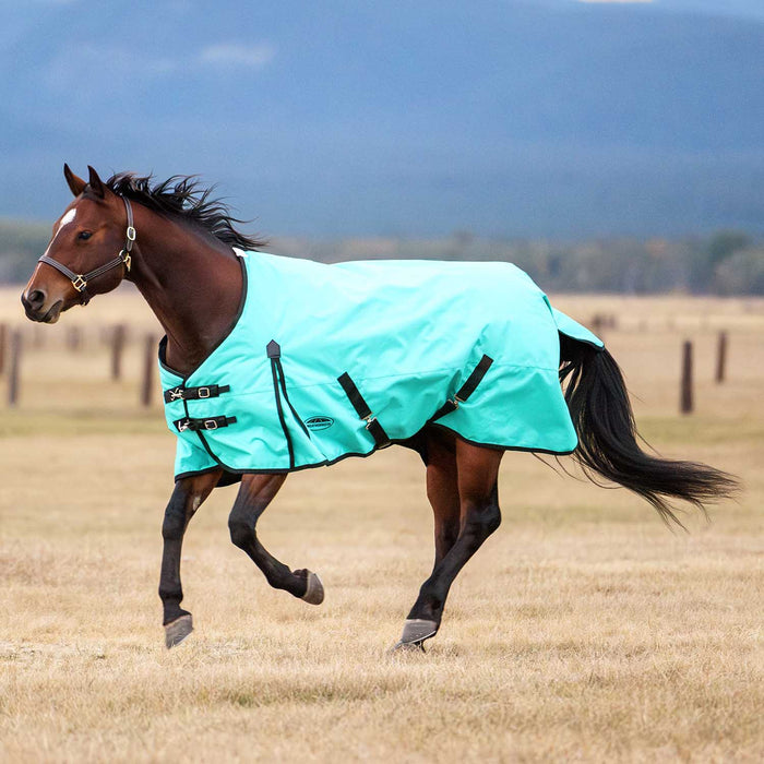 WeatherBeeta ComFiTec Original 1200D Waterproof Standard Neck Medium Weight Turnout Blanket for Horses, 220g - Jeffers - Horse Supplies > Horse Blankets & Sheets