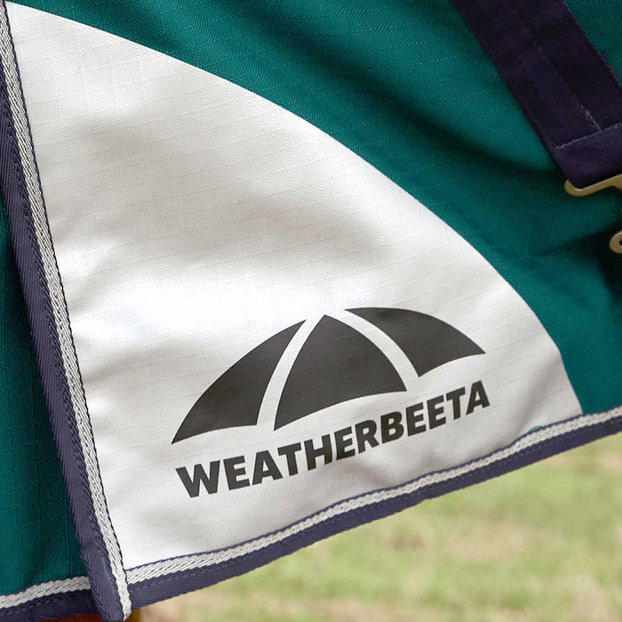 WeatherBeeta ComFiTec Plus Dynamic Detach - A - Neck Heavy Weight Turnout Blanket for Horses – 1200D, 360g Polyfill, Waterproof & Breathable - Jeffers - Horse Supplies > Horse Blankets & Sheets