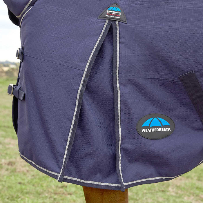 WeatherBeeta ComFiTec Prelim 1200 Denier Combo Neck Turnout Sheet for Horses – Comfortable & Durable Protection - Jeffers - Horse Supplies > Horse Blankets & Sheets