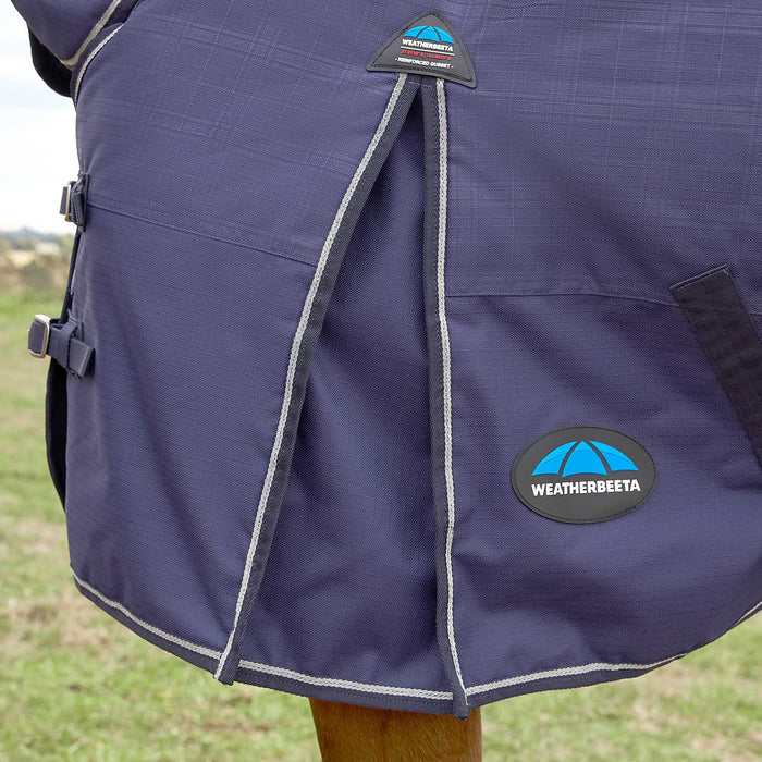 WeatherBeeta ComFiTec Prelim 1200 Denier Medium Weight Waterproof Turnout Blanket for Horses – Standard Neck, Insulated & Durable - Jeffers - Horse Supplies > Horse Blankets & Sheets