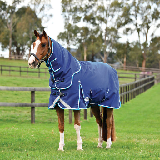 WeatherBeeta ComFITec Ultra Hardi Detach - a - Neck Turnout Blanket, Medium - Jeffers - Horse Supplies > Horse Blankets & Sheets