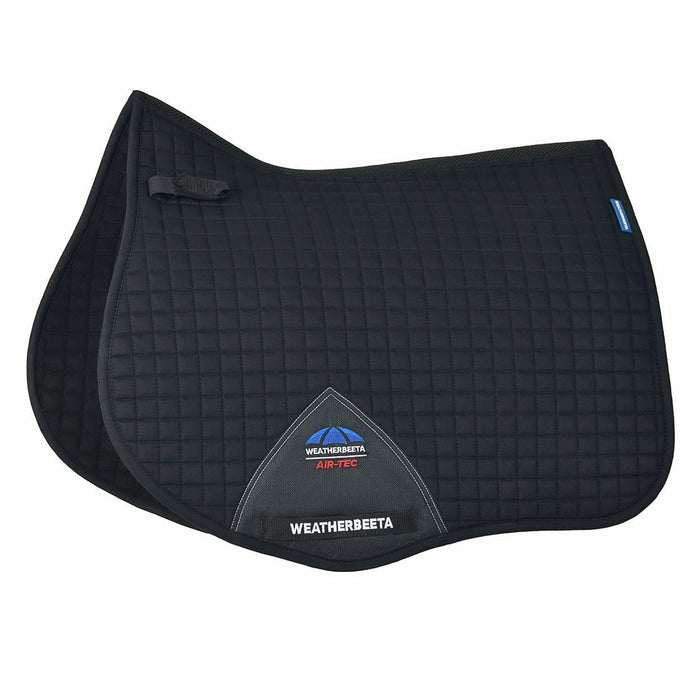WeatherBeeta Prime Air - Tec All Purpose Equine Saddle Pad for English Riding - KOAFL - Black - Large - 3