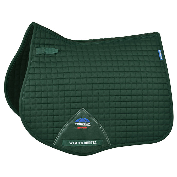 WeatherBeeta Prime Air - Tec All Purpose Equine Saddle Pad for English Riding - KOAFT - Forest Green - Large - 9