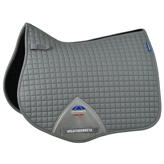 WeatherBeeta Prime Air - Tec All Purpose Equine Saddle Pad for English Riding - KOAFU - Grey - Large - 10