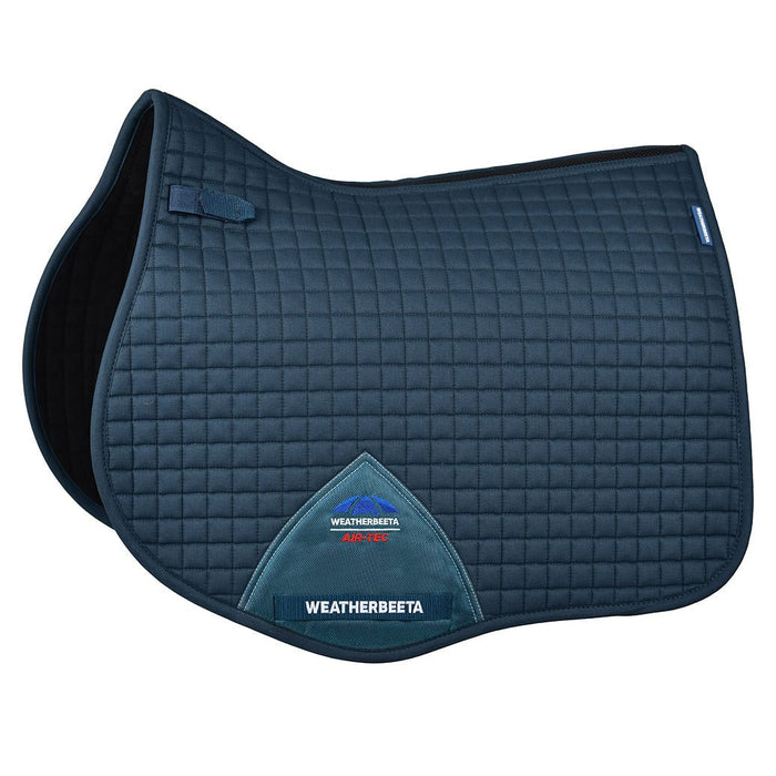 WeatherBeeta Prime Air - Tec All Purpose Equine Saddle Pad for English Riding - KOAFX - Midnight Teal - Large - 13