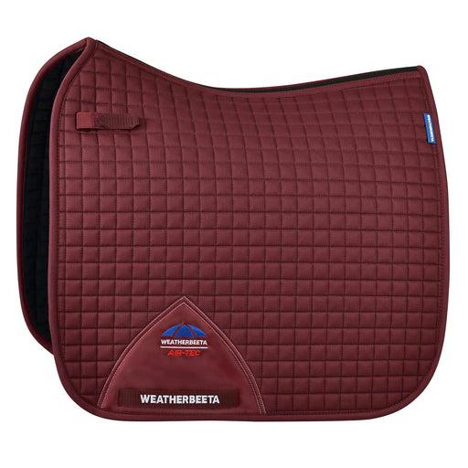 WeatherBeeta Prime Air - Tec Dressage Equine Saddle Pad for English Riding - KOAG7 - Burgundy - Large - 2