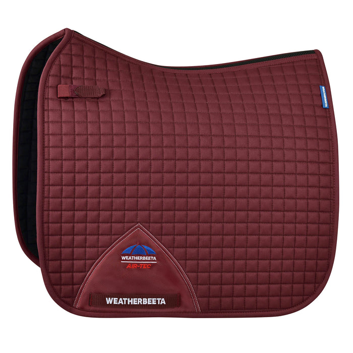 WeatherBeeta Prime Air - Tec Dressage Equine Saddle Pad for English Riding - KOAG7 - Burgundy - Large - 2