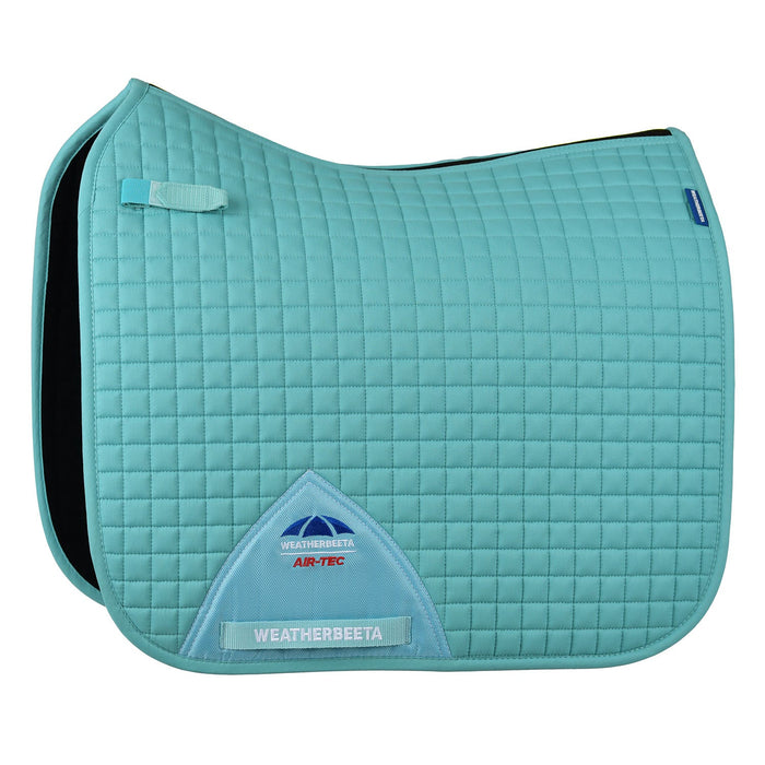 WeatherBeeta Prime Air - Tec Dressage Equine Saddle Pad for English Riding - KOAGE - Light Aqua - Large - 10