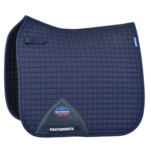 WeatherBeeta Prime Air - Tec Dressage Equine Saddle Pad for English Riding - KOAGJ - Navy - Large - 14