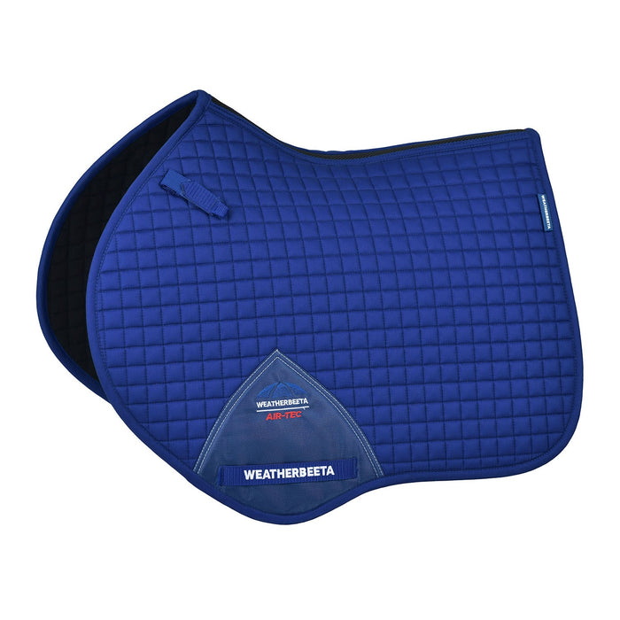 WeatherBeeta Prime Air - Tec Jump Shaped Equine Saddle Pad for English Riding - KOAGV - Cobalt - Large - 7