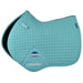 WeatherBeeta Prime Air - Tec Jump Shaped Equine Saddle Pad for English Riding - KOAGZ - Light Aqua - Large - 12