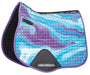 WeatherBeeta Prime Marble All Purpose Saddle Pad - KO1K4 - Purple Swirl - 4