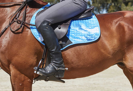 WeatherBeeta Prime Marble Jump Shaped Saddle Pad - Jeffers - Horse Supplies > Horse Tack > Saddle Pads & Blankets