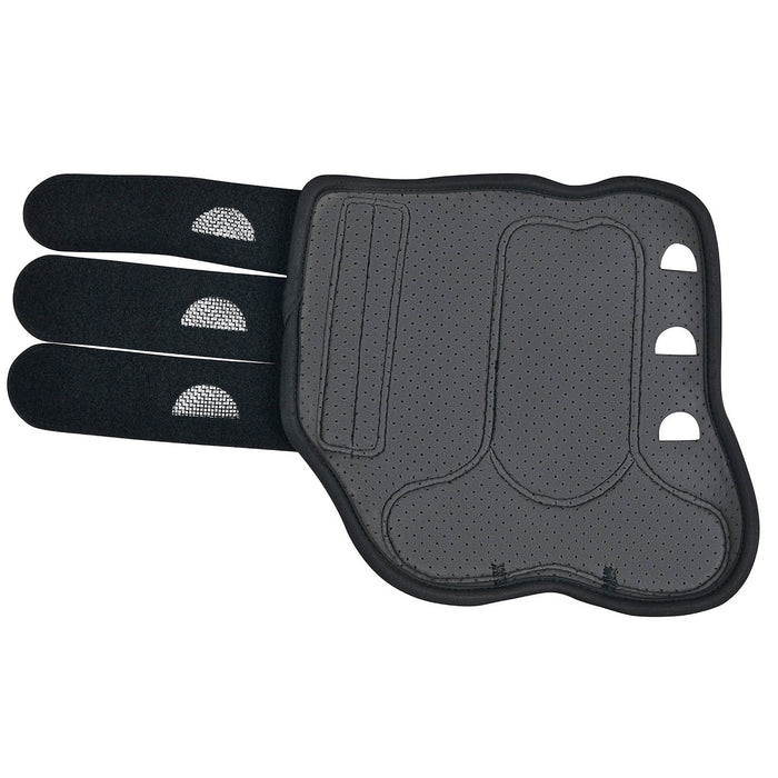 WeatherBeeta Tough - Tec Eventing Front Boots for Horses - KOACB - Black - Medium - 2 ct - 6