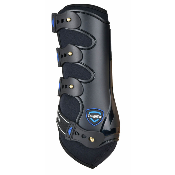 WeatherBeeta Tough - Tec Hard Shell Dressage Boots for Horses - KOACG - Black - Medium - 2 ct - 3