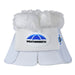 WeatherBeeta Tough - Tec Impact Fleece Trim Bell Boots for Horses - KOAEX - White/White - Medium - 2 ct - 6