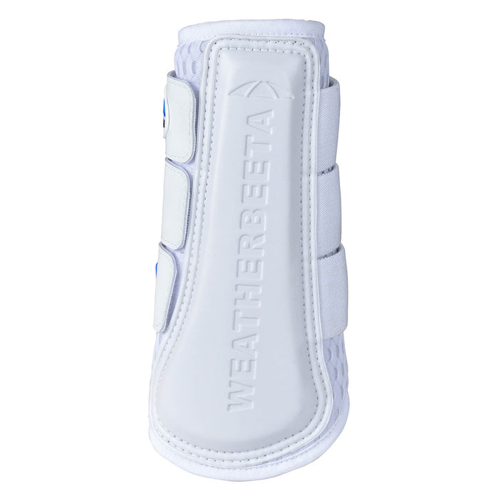 WeatherBeeta Tough - Tec Mesh Brushing Boots for Horses, 2 ct - KOAAU - White/White - Small - 2 ct - 7