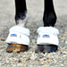 WeatherBeeta Tough - Tec Prime Fleece Trim Rubber Bell Boots for Horses - KOAEJ - White/White - Small - 2 ct - 39