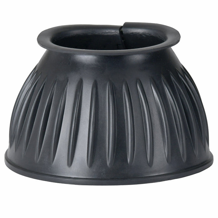 WeatherBeeta Tough - Tec Prime Rubber Bell Boots for Horses - KOADE - Black/Burgundy - Small - 2 ct - 14