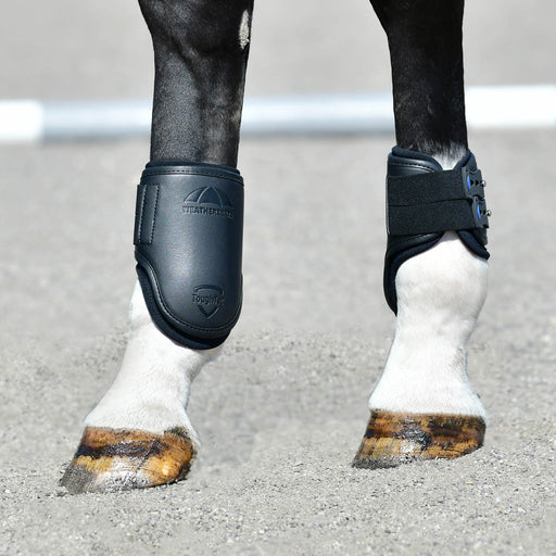 WeatherBeeta Tough - Tec Pro Hind Boots for Horses - KOAC8 - Black - Medium - 2 ct - 1