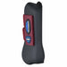 WeatherBeeta Tough - Tecc Prime Open Front Boots for Horses - KOAB9 - Black/Burgundy - Small - 2 ct - 8