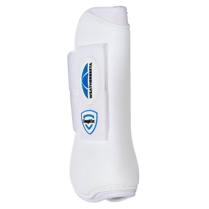 WeatherBeeta Tough - Tecc Prime Open Front Boots for Horses - KOABJ - White/White - Small - 2 ct - 20