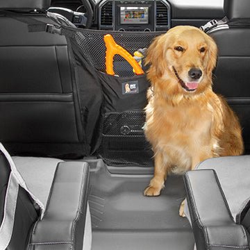 WeatherTech Pet Partition – Universal Mesh Dog Barrier for Cars, Trucks & SUVs - WTD6G - Black - 4