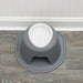 WeatherTech Single High Pet Feeding System, Plastic Bowl - WTD3J - Dark Grey - 3" High, 32 oz - 5