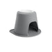 WeatherTech Single High Pet Feeding System, Plastic Bowl - WTD43 - Dark Grey - 14" High, 96 oz - 26