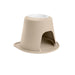 WeatherTech Single High Pet Feeding System, Plastic Bowl - WTD45 - Tan - 14" High, 96 oz - 28