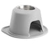WeatherTech Single High Pet Feeding System, Stainless Steel - WTD4Z - Light Grey - 8" High, 32 oz - 25
