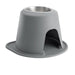 WeatherTech Single High Pet Feeding System, Stainless Steel - WTD52 - Dark Grey - 10" High, 64 oz - 39