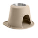 WeatherTech Single High Pet Feeding System, Stainless Steel - WTD57 - Tan - 12" High, 64 oz - 26